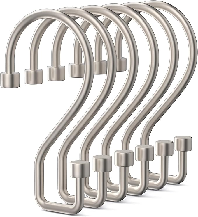 Goowin Shower Curtain Hooks by Goowin