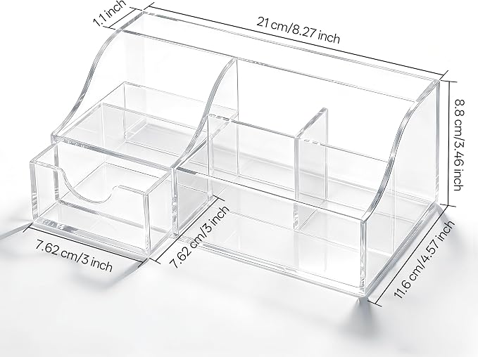HBlife Acrylic Desk Organizer - Image 2