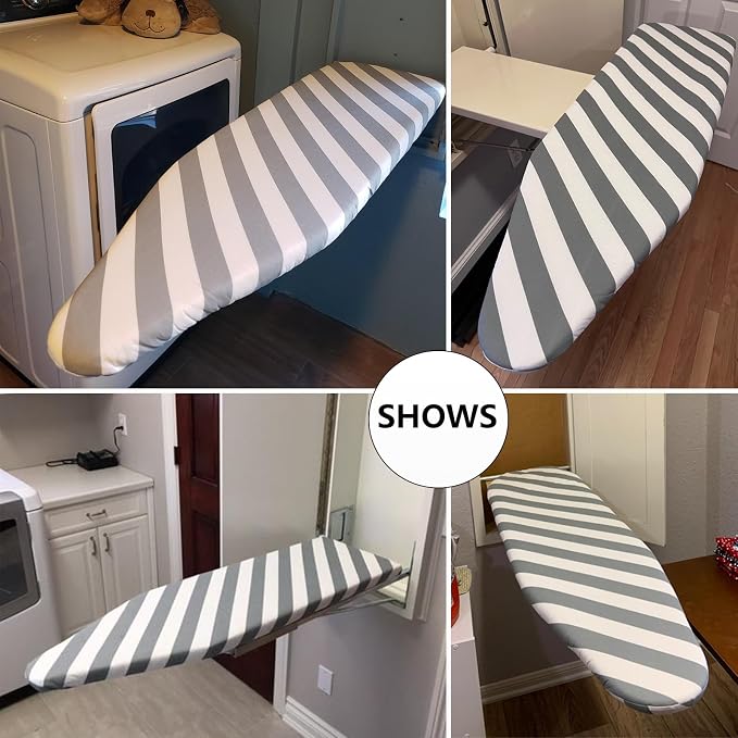 SheeChung Over The Door Ironing Board Cover 14"x42", Door Iron Board Cover - Image 7