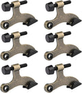 HOMOTEK 6 Pack Hinge Pin Antique Brass Door Stopper, Adjustable Deluxe Heavy by HOMOTEK