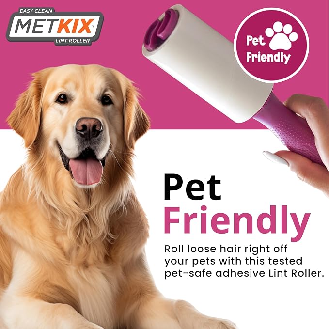 Lint Rollers for Pet Hair Extra Sticky, Special Cover Design Black Dog - Image 5