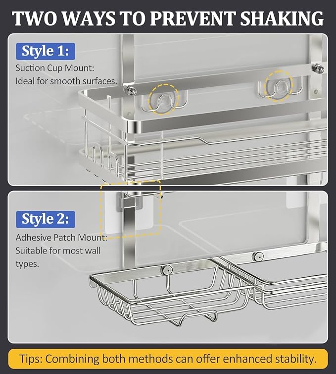 OMAIRA Shower Caddy Hanging - Image 6