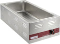 Kratos Commercial Electric Countertop Food Warmer, 4/3-Size Portable Steam Table Food Warmer, 12"x27", 120V, 1500W (28W-532)