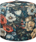 Flashideas Floral Print Dust Cover Compatible with 6 qt Instant Pot and Extra Accessories, for Electric Pressure Cooker Rice Cooker and Air Fryer Insulated Protector Cover Keep Appliance Clean