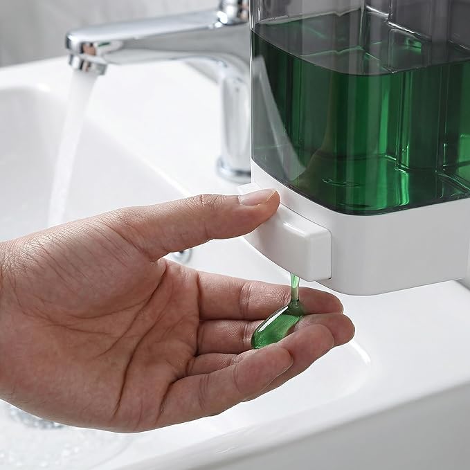Manual Soap Dispenser 33oz Wall Mount Commercial Hand Soap Dispenser - Image 3