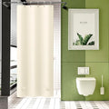 AmazerBath Stall Shower Curtain 36x72, Small Shower Curtain Liner Cream Heavy by AmazerBath