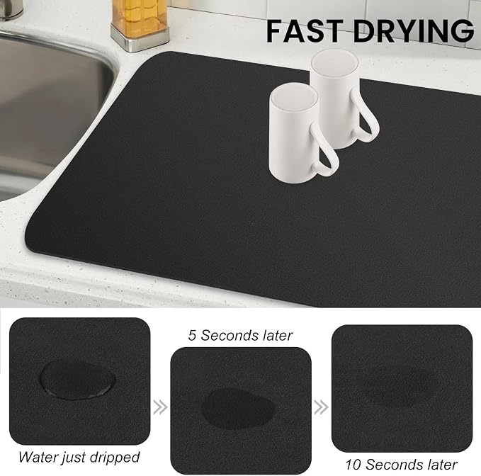 Dish Drying Mat Absorbent Dish Drying Mats - Image 4