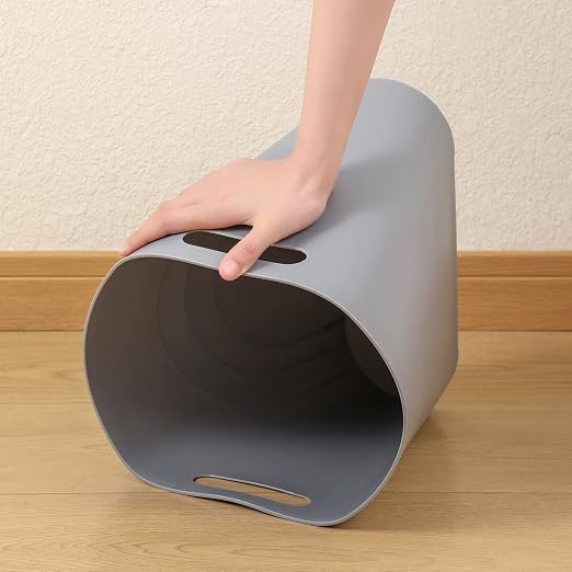 rejomiik Small Bathroom Trash Can, 3.5 Gallon Slim Garbage Can, Office and - Image 9