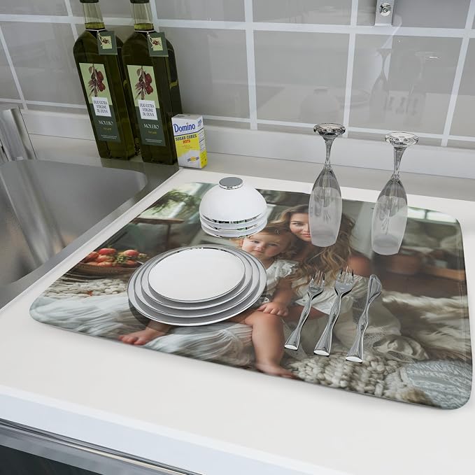 Giwawa Custom Dish Drying Mat Customized Drainer Pad - Image 6