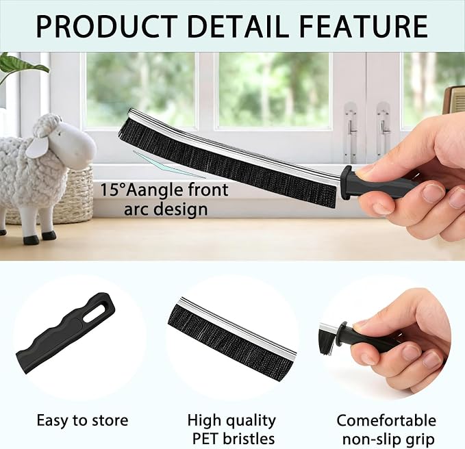 Crevice Cleaning Brush Set, Tight Spaces & More - Image 2