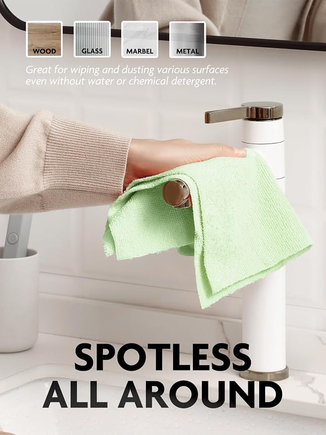 Fantasticlean Microfiber Cleaning Cloth Roll- 75 Sheets, Tear-away Microfiber - Image 3