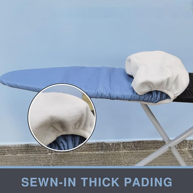 VividPaw Ironing Board Cover and Pad Small Size 13x43, Thick Padding - Image 3