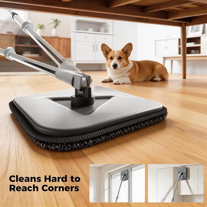 Masthome Spin Mop and Bucket Set, Separate Clean & Dirty Water Tank - Image 6