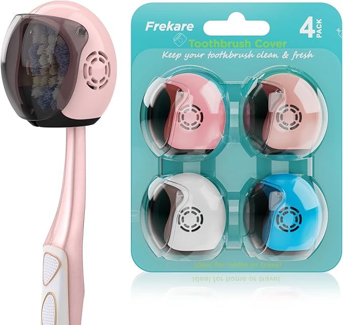 Frekare Toothbrush Covers Caps Brush Pod Case Protector by Frekare