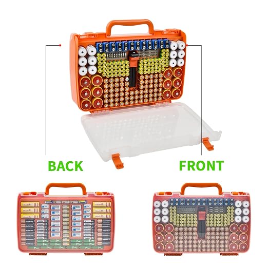 Battery Organizer Storage Case - Image 2