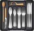 Lifewit Silverware Organizer for Drawer, Expandable Utensil Tray | BPA-free by Lifewit