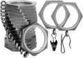 BlastHome® Luxury Curtain Rings by BlastHome