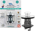 Drain Buddy Ultra Flo No Installation 2 in 1 Clog Preventing Tub Drain Stopper by Drainstrain