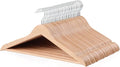 Amazon Basics Wood Suit Clothes Hangers by AmazonBasics