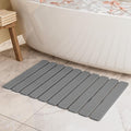 Foldable Stone Bath Mat, Diatomaceous Earth Stone Drying Mats by SummerKiss