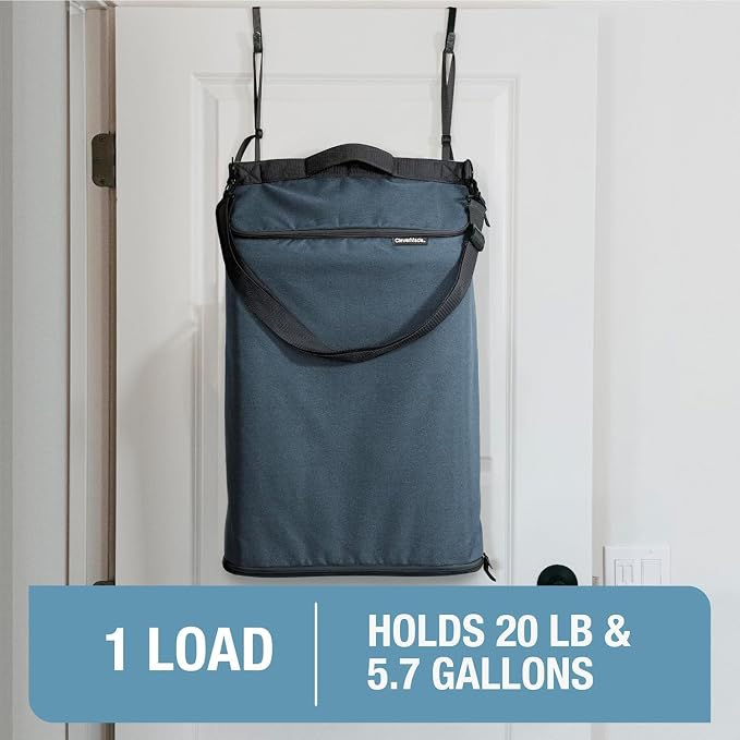 CleverMade Hanging Laundry Hamper Bag - Image 8