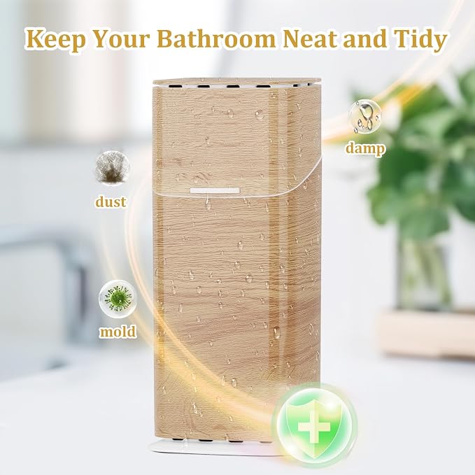 GFWARE Wood Electric Toothbrush Holder - Image 4