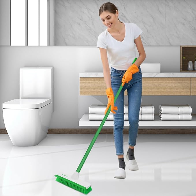 SetSail Floor Scrub Brush with 51-Inch Long Adjustable Handle Brush - Image 7