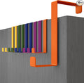 Menz Wreath Hanger Over Door Hooks – Set of 10, Colourful by Menz