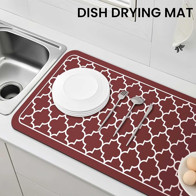 Dish Drying Mat Absorbent Dish Drying Mats - Image 7