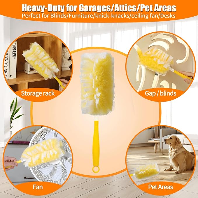 80 Count 360° Heavy Duty Duster Refills Compatible - Image 6