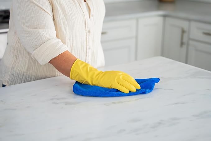 Mr. Clean Large Reusable Latex Gloves, 2 Color, 2 Pairs - Image 3