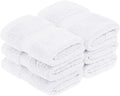 Superior Egyptian Cotton Plush & Absorbent, Face Towel Set of 6, Soft Luxury by SUPERIOR