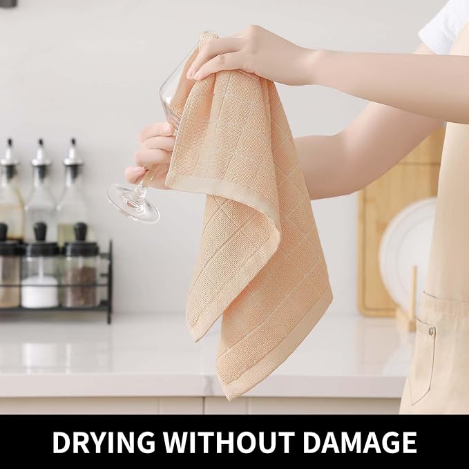 Homaxy Kitchen Towels and Dishcloths Set - Image 5