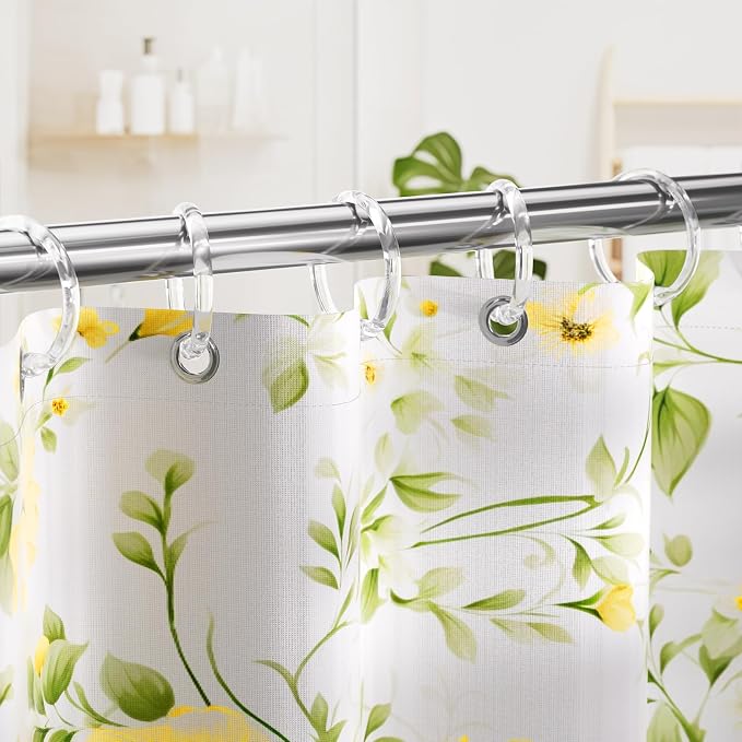 Amazer Shower Curtain Rings, O Shape Shower Hooks - Image 8