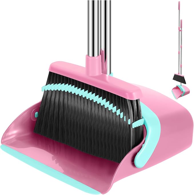 NACENA Broom and Dustpan Set by nacena