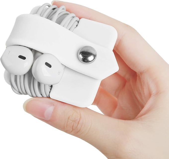 Cord Organizer Earbuds Holder Earphone Wrap Earphones Organizer Headset by ELFRhino