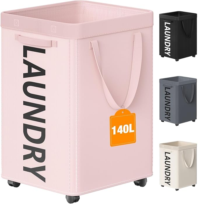 Optish 140L Extra Large Laundry Basket by Optish