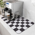 AMOAMI Dish Drying Mat for Kitchen Counter-Coffee Mat Bar Accessories, Hide by AMOAMI