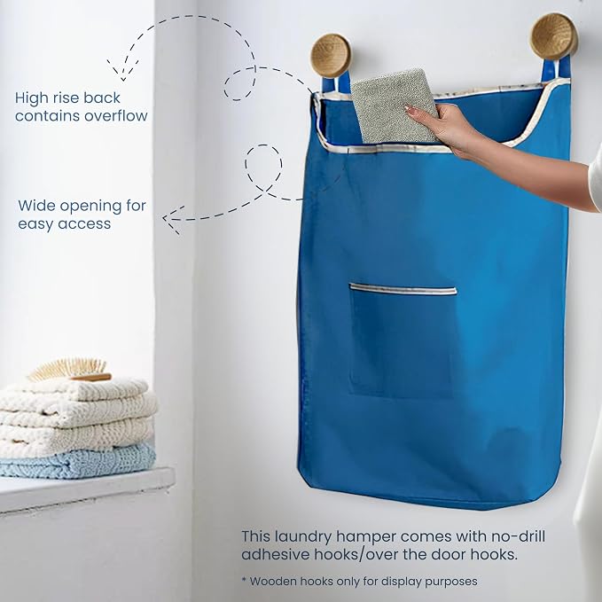 The Fine Living Co. X-Large Hanging Laundry Hamper - Image 4