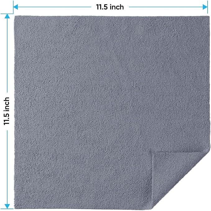 HOMEXCEL Microfiber Cleaning Cloth 10PK, Towels - Image 2