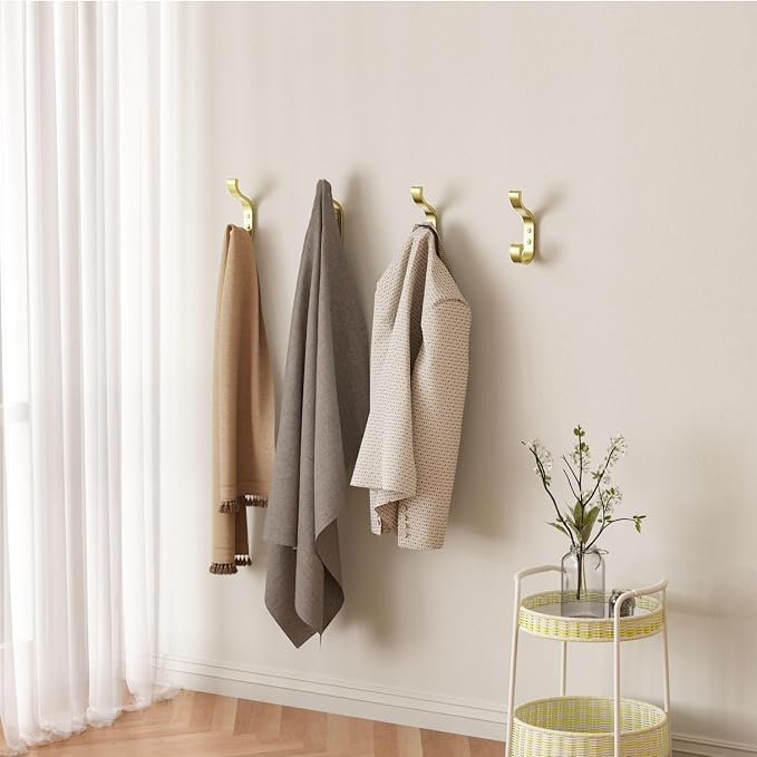 Coat Hooks Wall Mount, Heavy Duty Wall Hooks - Image 4