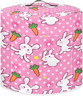 TODIYADDU Cute Rabbit Pressure Cooker Cover for Women Trendy Instant Pots Cover with Top Handle and Pocket Kitchen Appliance Cover Dust Cover for 3 Quart Instant Pots and Extra Accessories