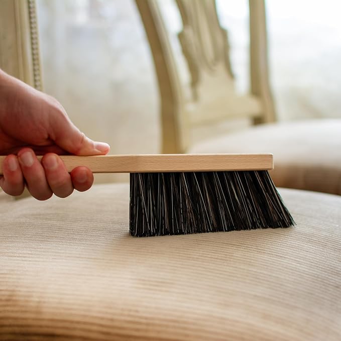 11.2" Hand Broom Soft Bristles Cleaning Brush, Dusting Brush - Image 8