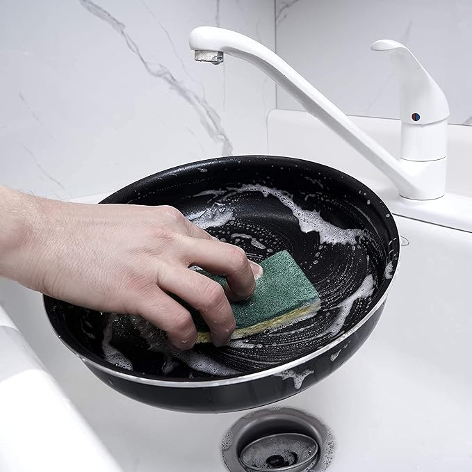 Kitchen Large Sponges for Washing Dishes, Non-Scratch Cellulose Dish Scrub - Image 4