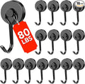 DIYMAG Magnetic Hooks, 80LBS Heavy Duty 16 Pack 2026 Cruise Ship Essentials by DIYMAG