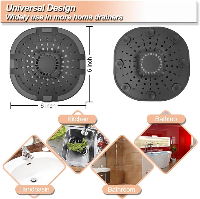 Bovinde Hair Drain Catcher, Square Cover - Image 5