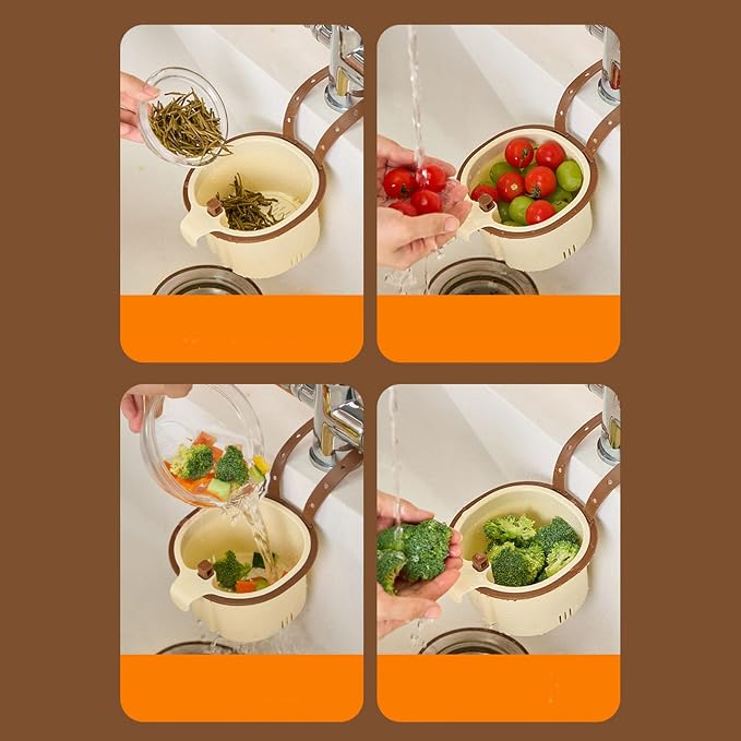 Hanging Sink Drain Basket, 2026 New Cactus Kitchen Sink Strainer Basket - Image 4