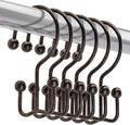 Titanker Shower Curtain Hooks Rings, Rust Resistant Metal Minimalist Simple by Titanker