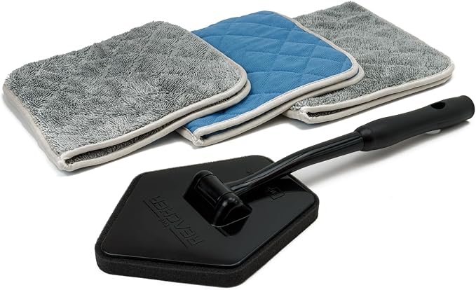 Autofiber The Reacher Glass Cleaning Kit w/Glass Flip Towels by Autofiber