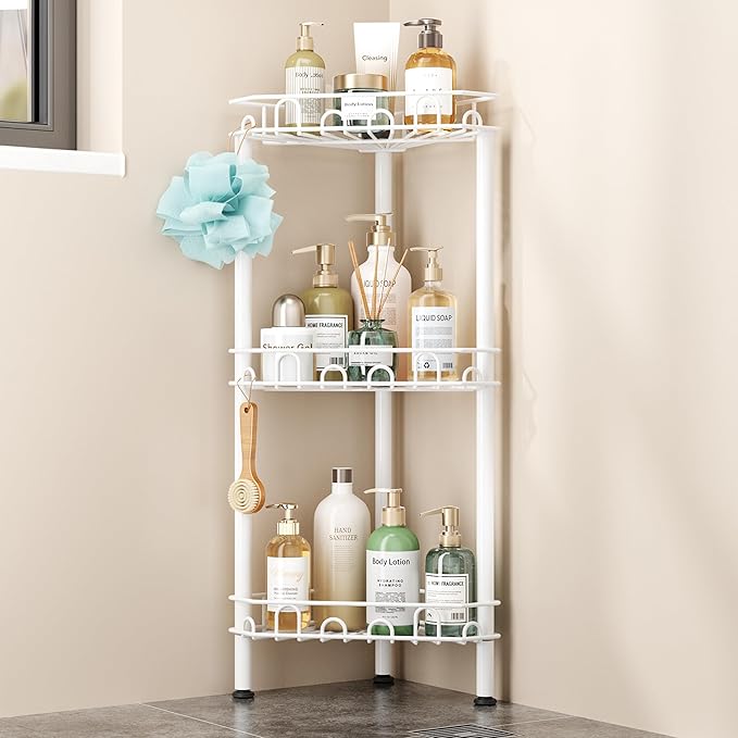 SWTYMIKI Standing Shower Caddy Corner by SwtyMiki-TidyHomeSweetLife